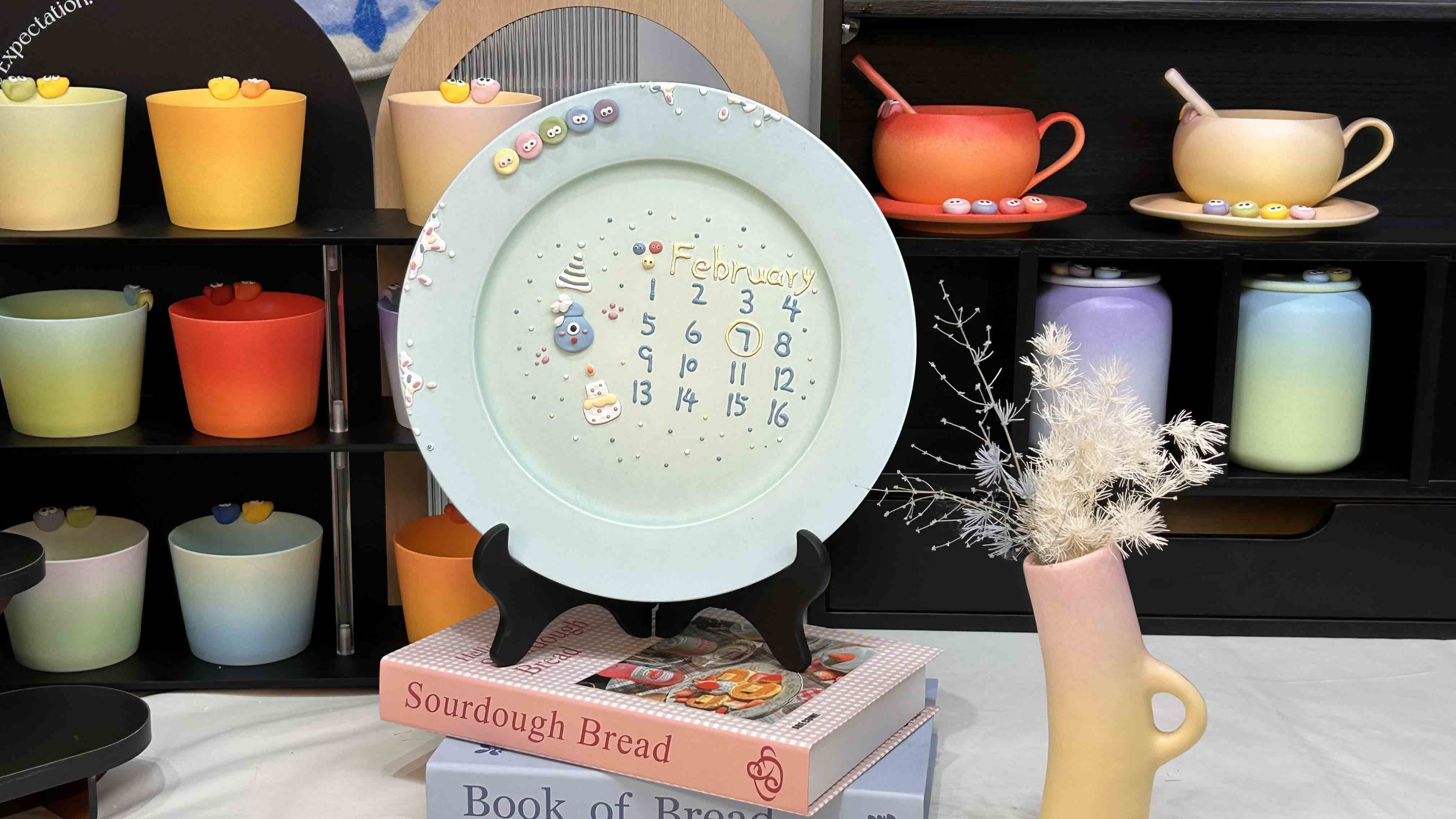 Custom Ceramic Birthday Gift Set – Personalized Plate