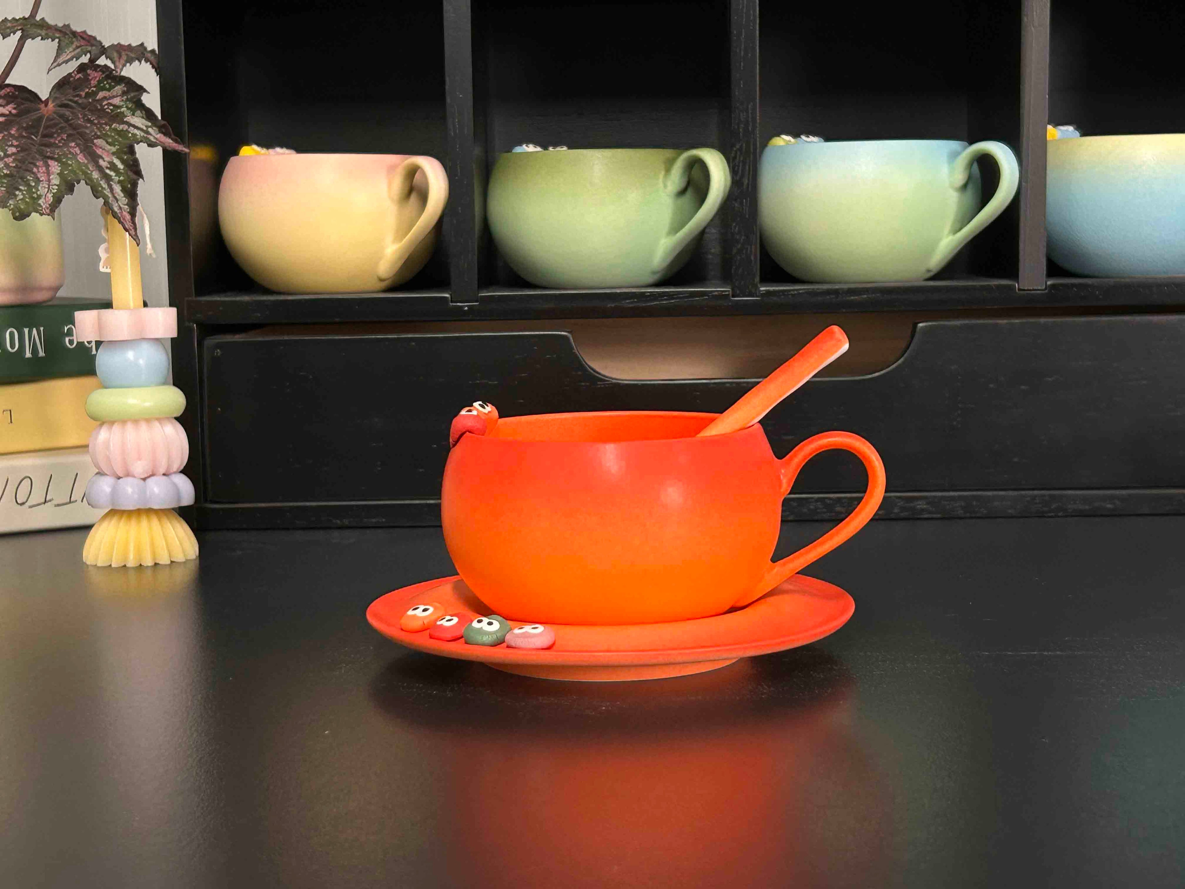 Softly Gathered Set – Carnival Red