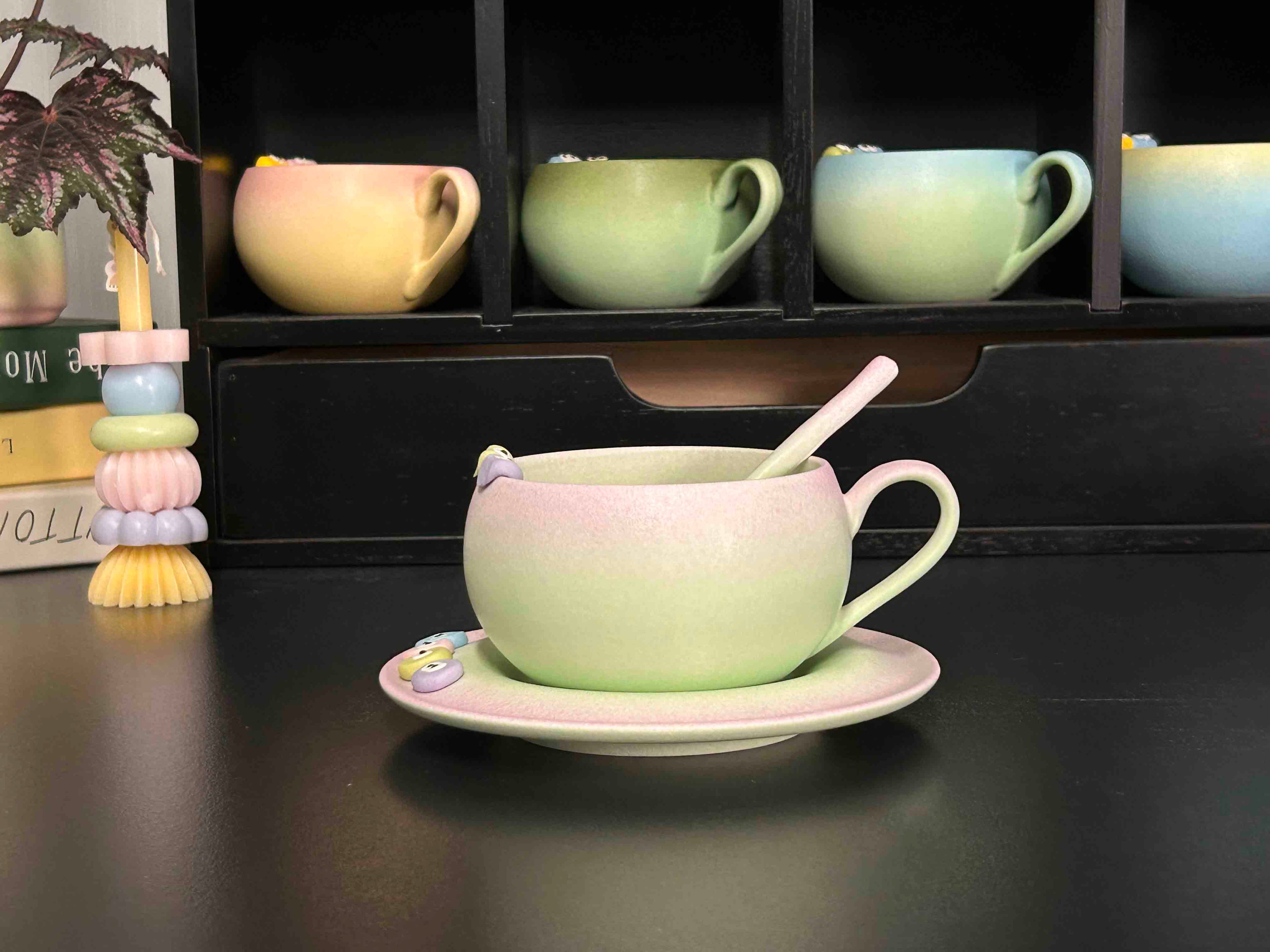 Softly Gathered Set – Misty Spring Mountains