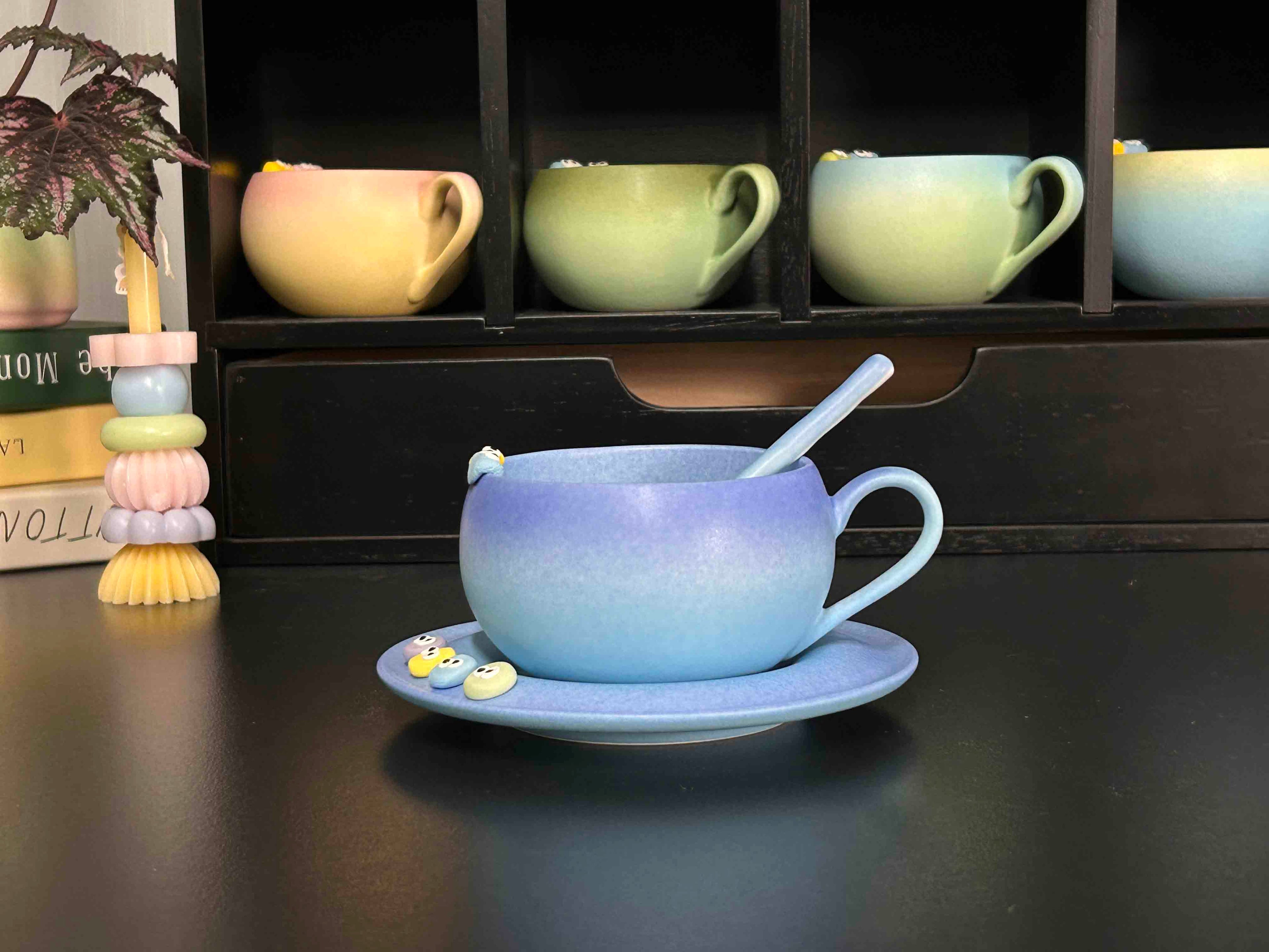Softly Gathered Set – Fog Isle Blue