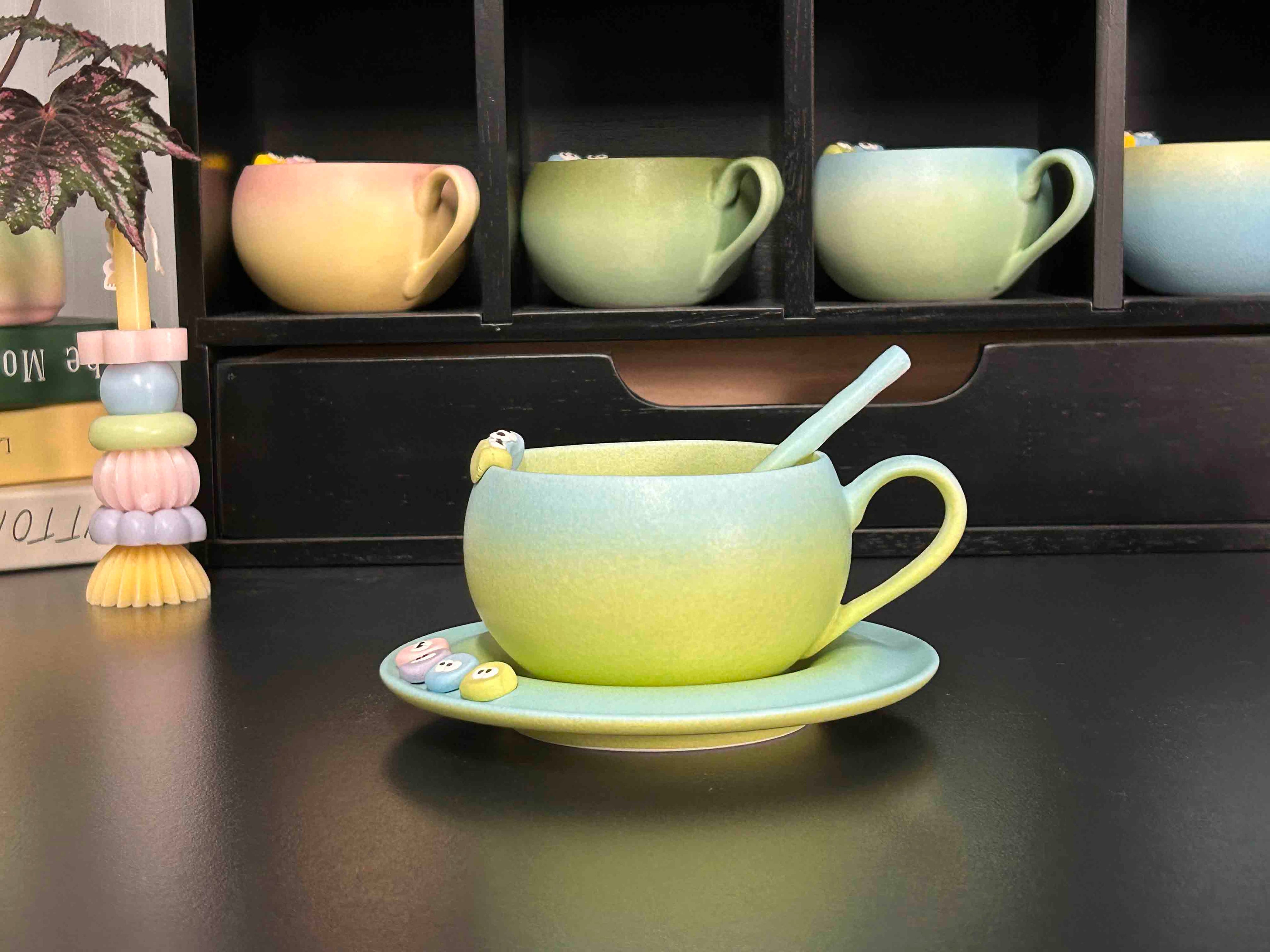 Softly Gathered Set – Mint Spring