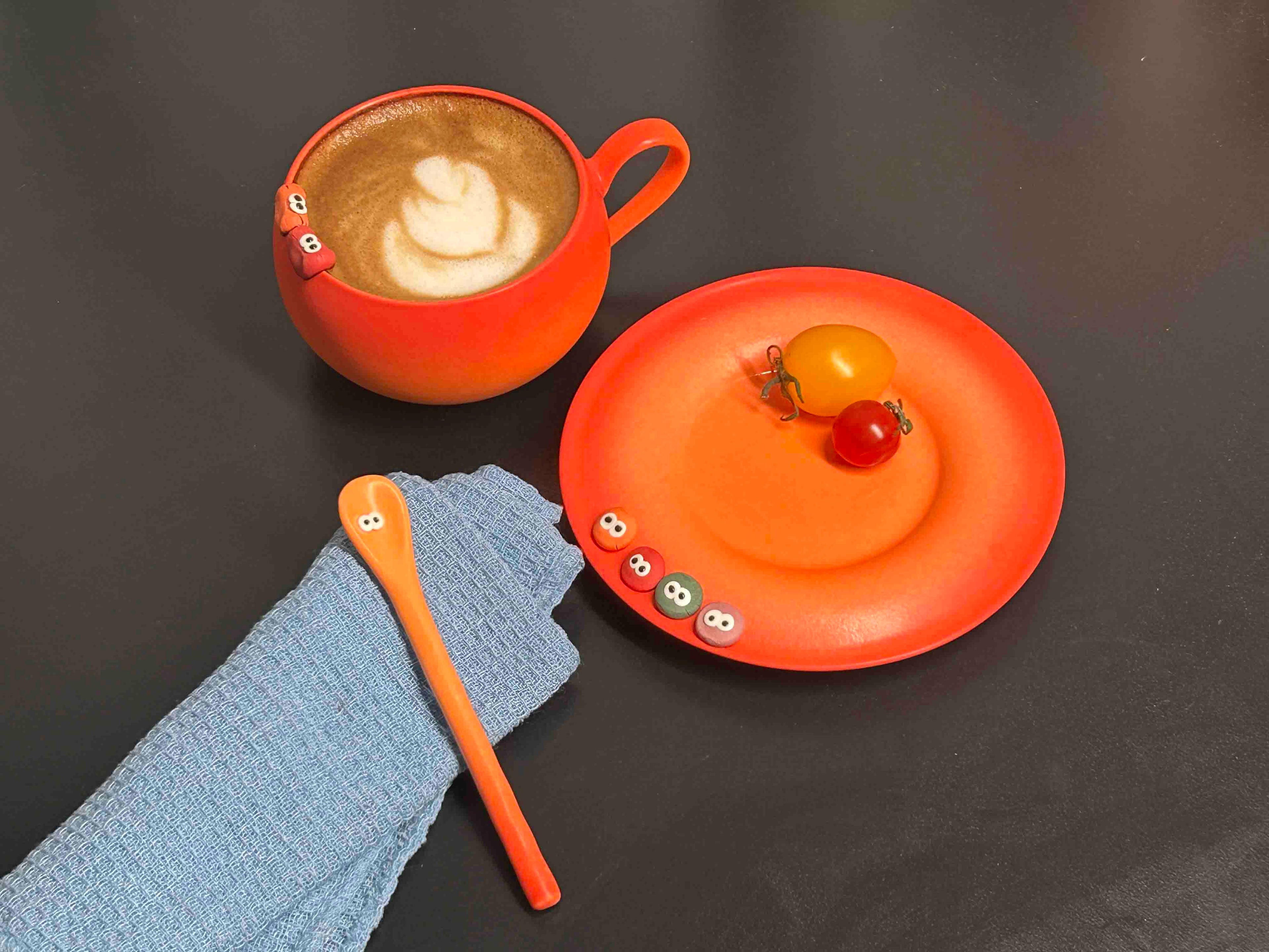 Softly Gathered Set – Carnival Red