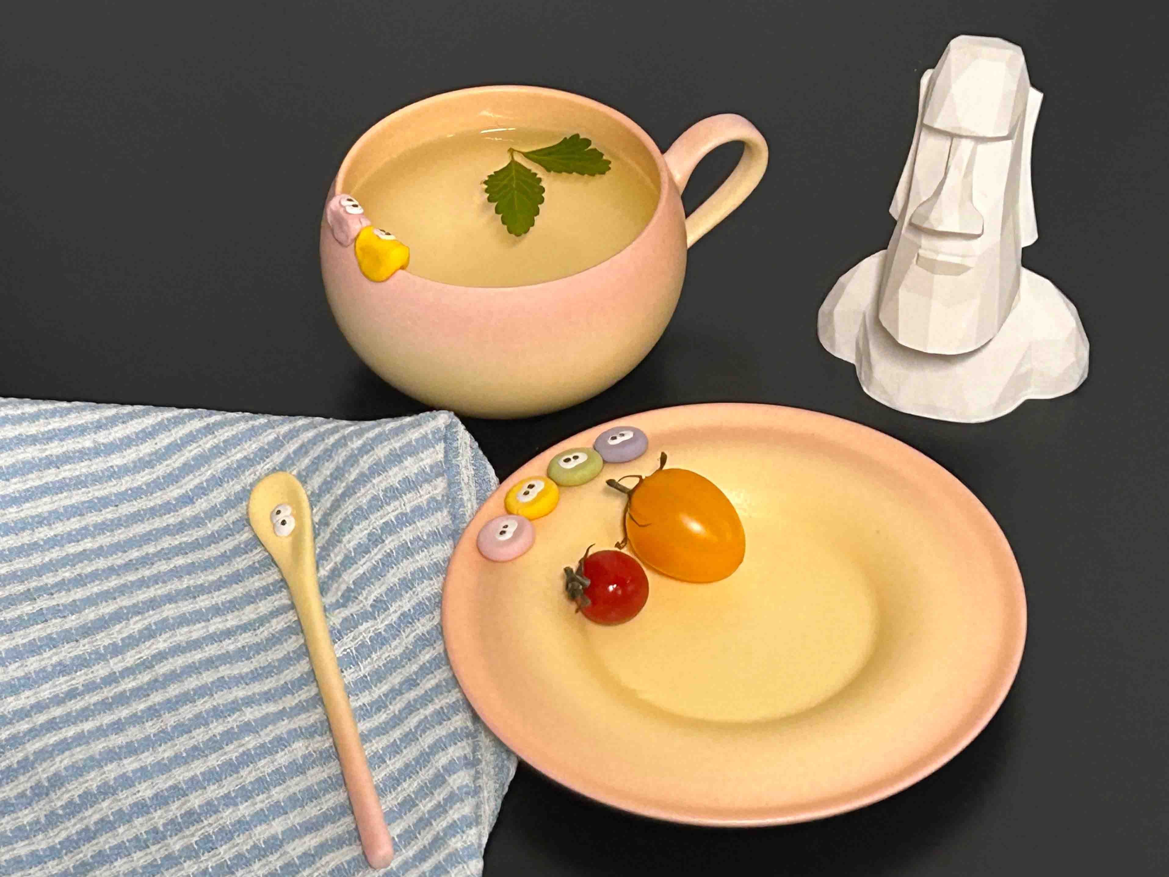 Softly Gathered Set – Vitality Peach